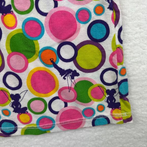Disney World Disneyland Womens Babydoll Dress Size S Tinker Bell Minnie Colorful - Picture 3 of 8